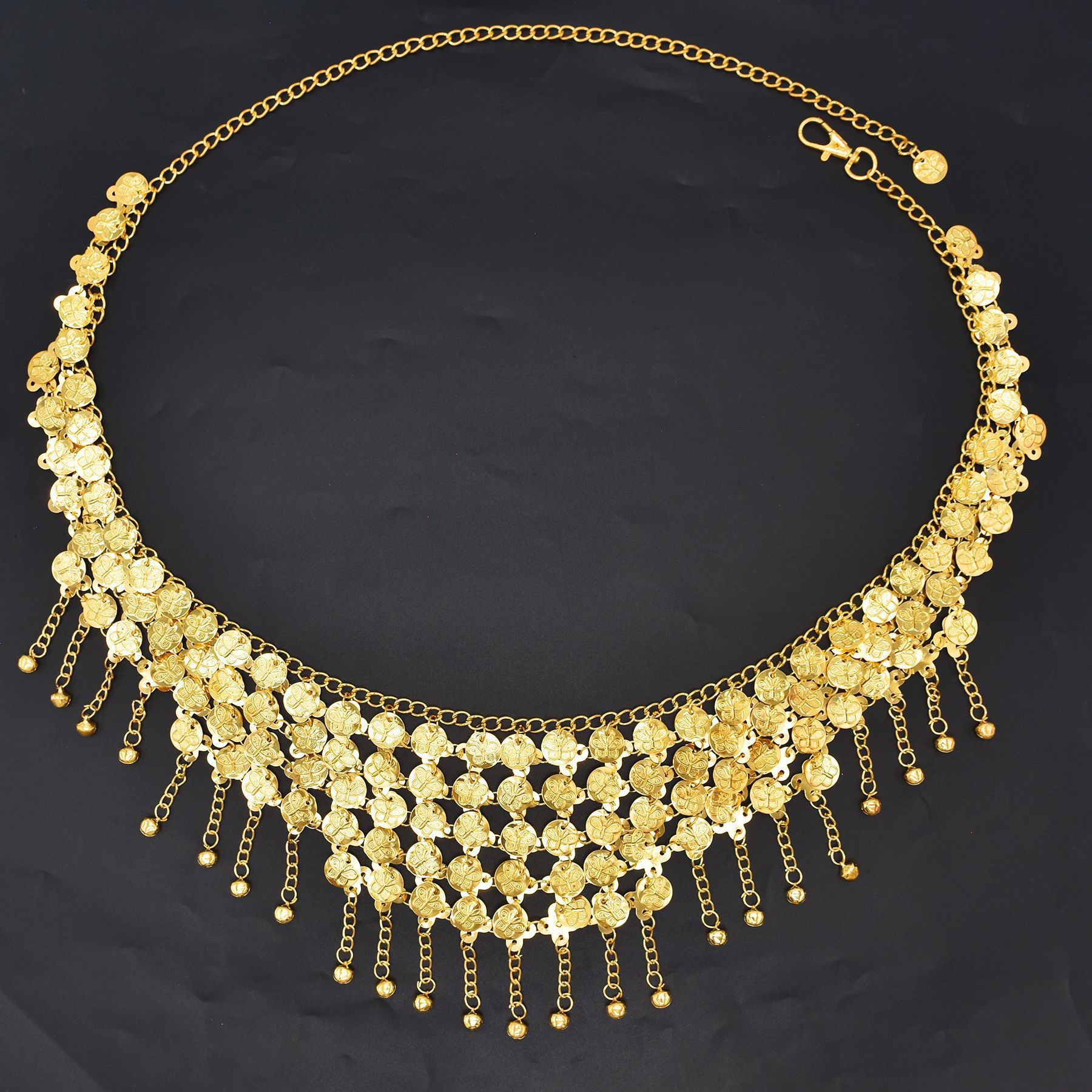 سلسلة خصر بشرابة معدنية للنساء - مراجعة Ethnic Fashion Co In وسعره