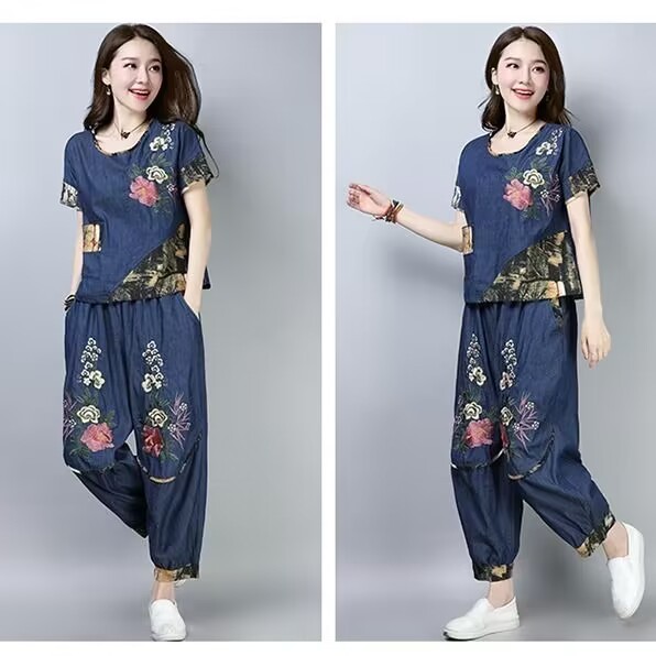 بدلة نسائية بتصميم عرقي مقاس ك - مراجعة New Ethnic Fashion وسعره