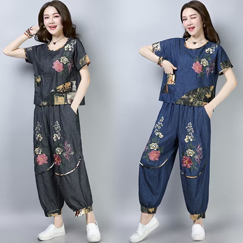 بدلة نسائية بتصميم عرقي مقاس ك - مراجعة New Ethnic Fashion وسعره