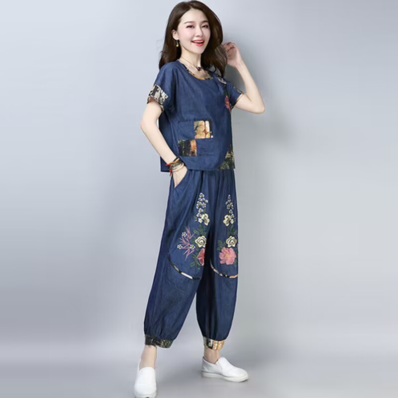 بدلة نسائية بتصميم عرقي مقاس ك - مراجعة New Ethnic Fashion وسعره